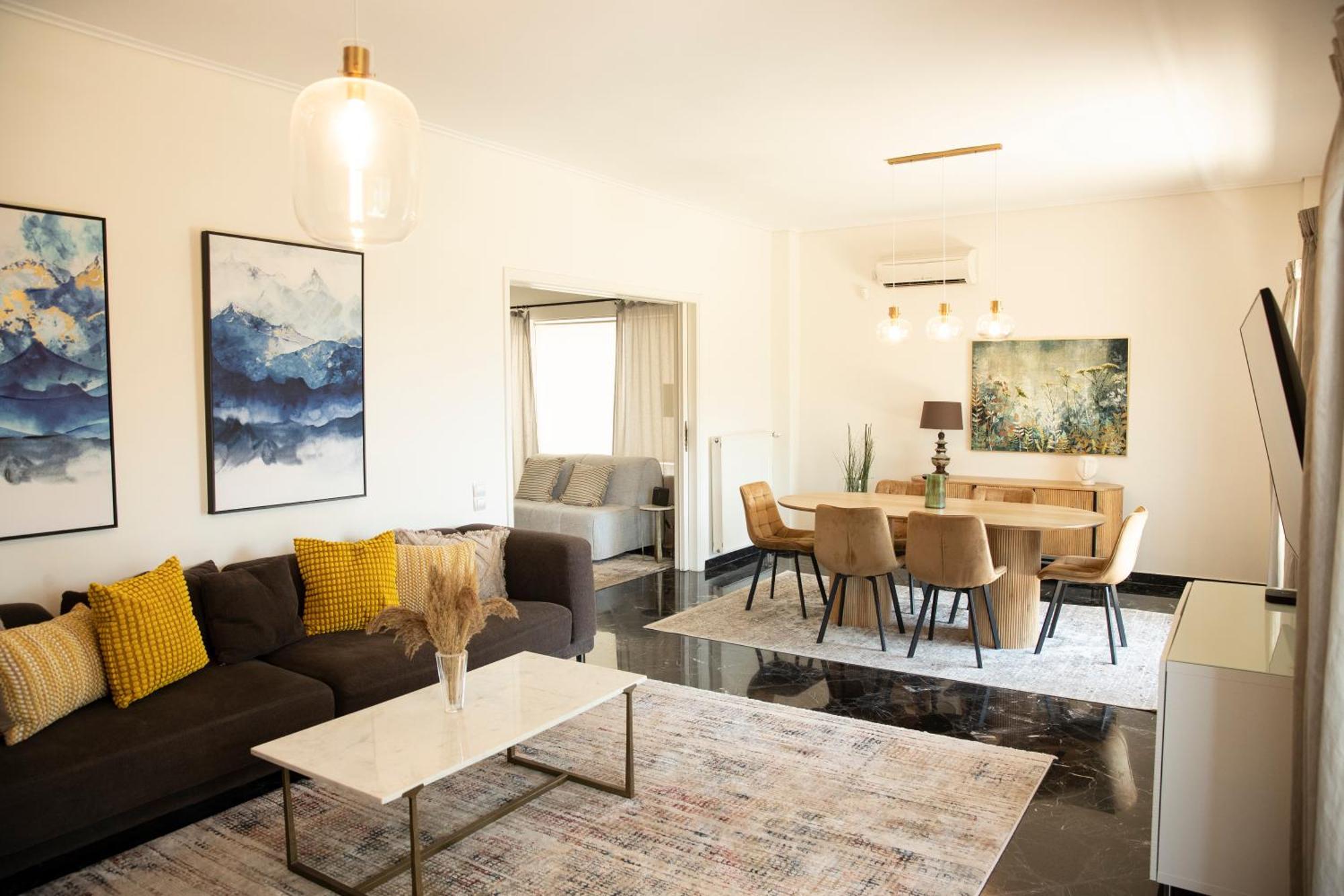Spacious Glyfada Golf 4Br -Near Beach + Shops Атина Екстериор снимка